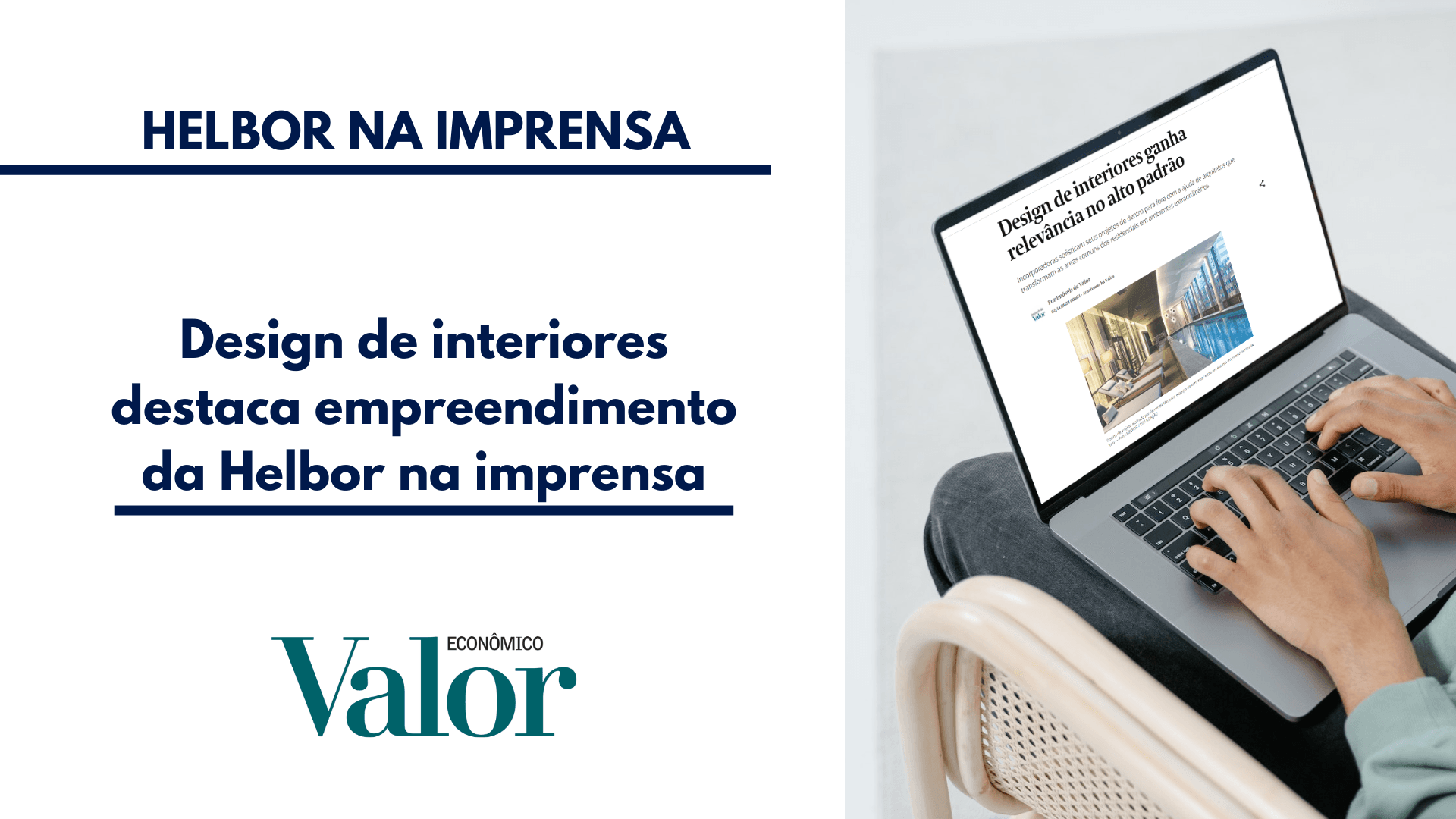 Design de interiores destaca empreendimento da Helbor na imprensa