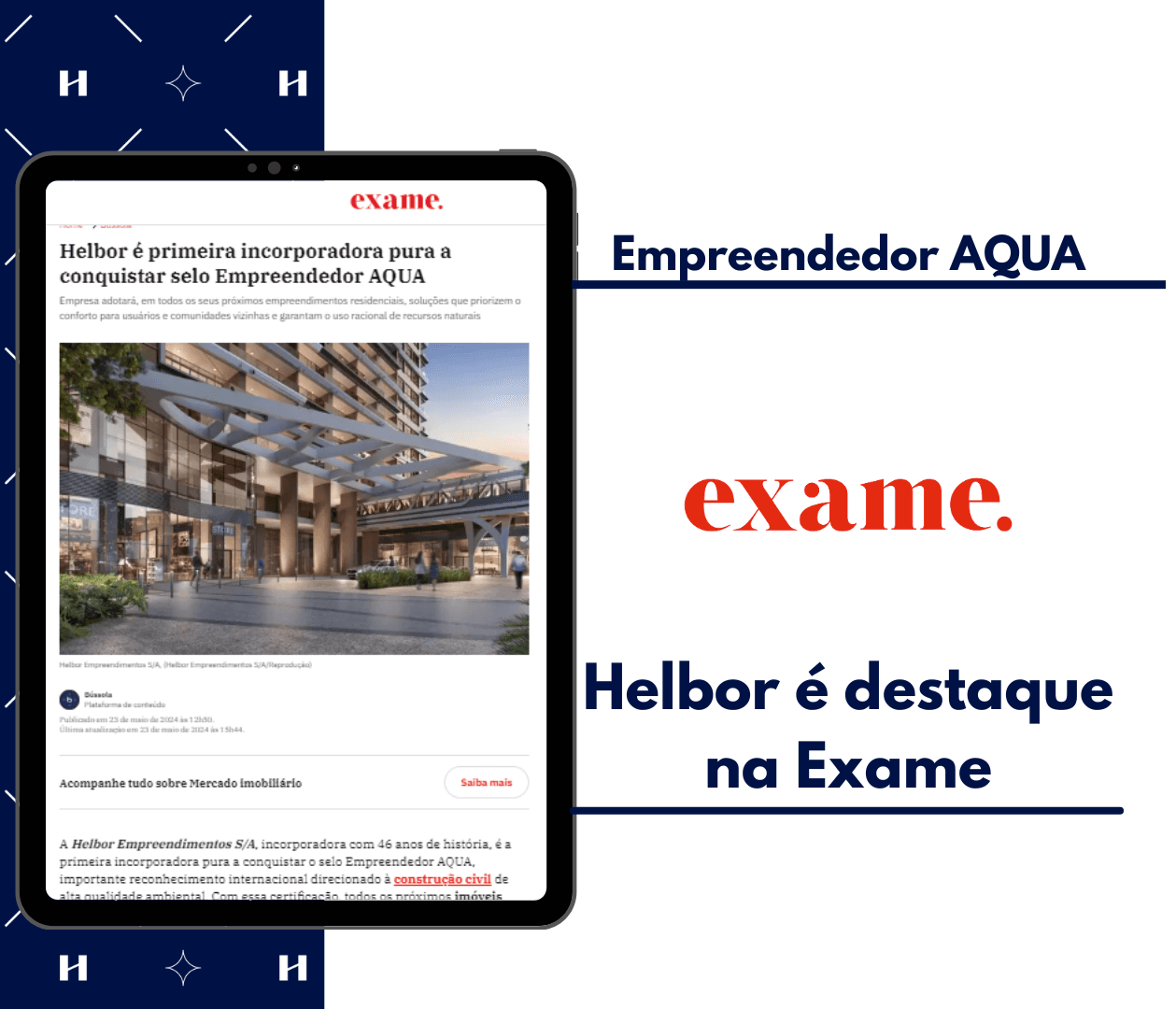 Helbor é destaque na revista Exame
