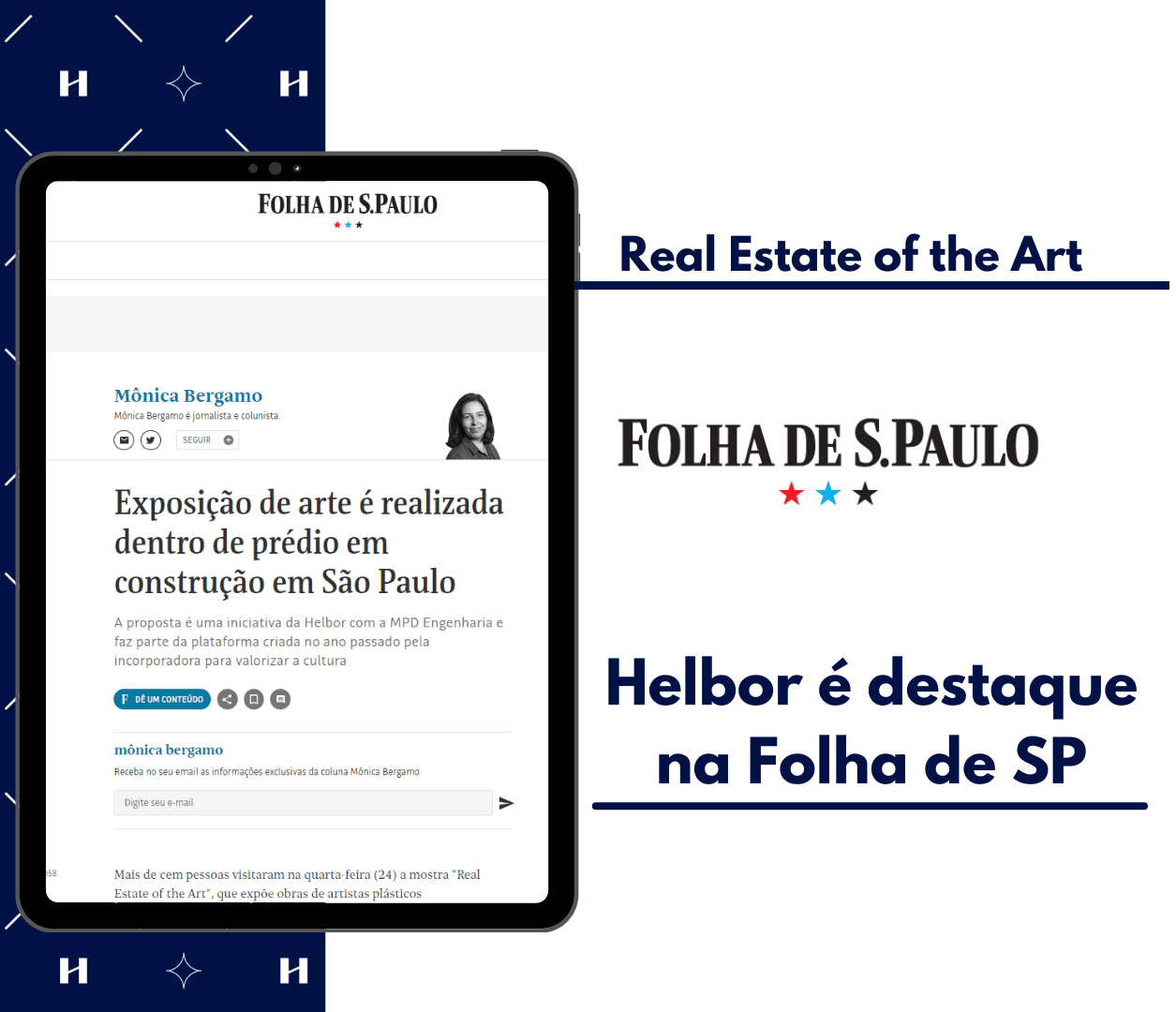 Real Estate of the Art é destaque na Imprensa